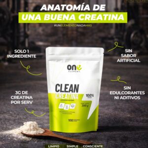 CLEAN CREATINA (300 SERVICIOS)